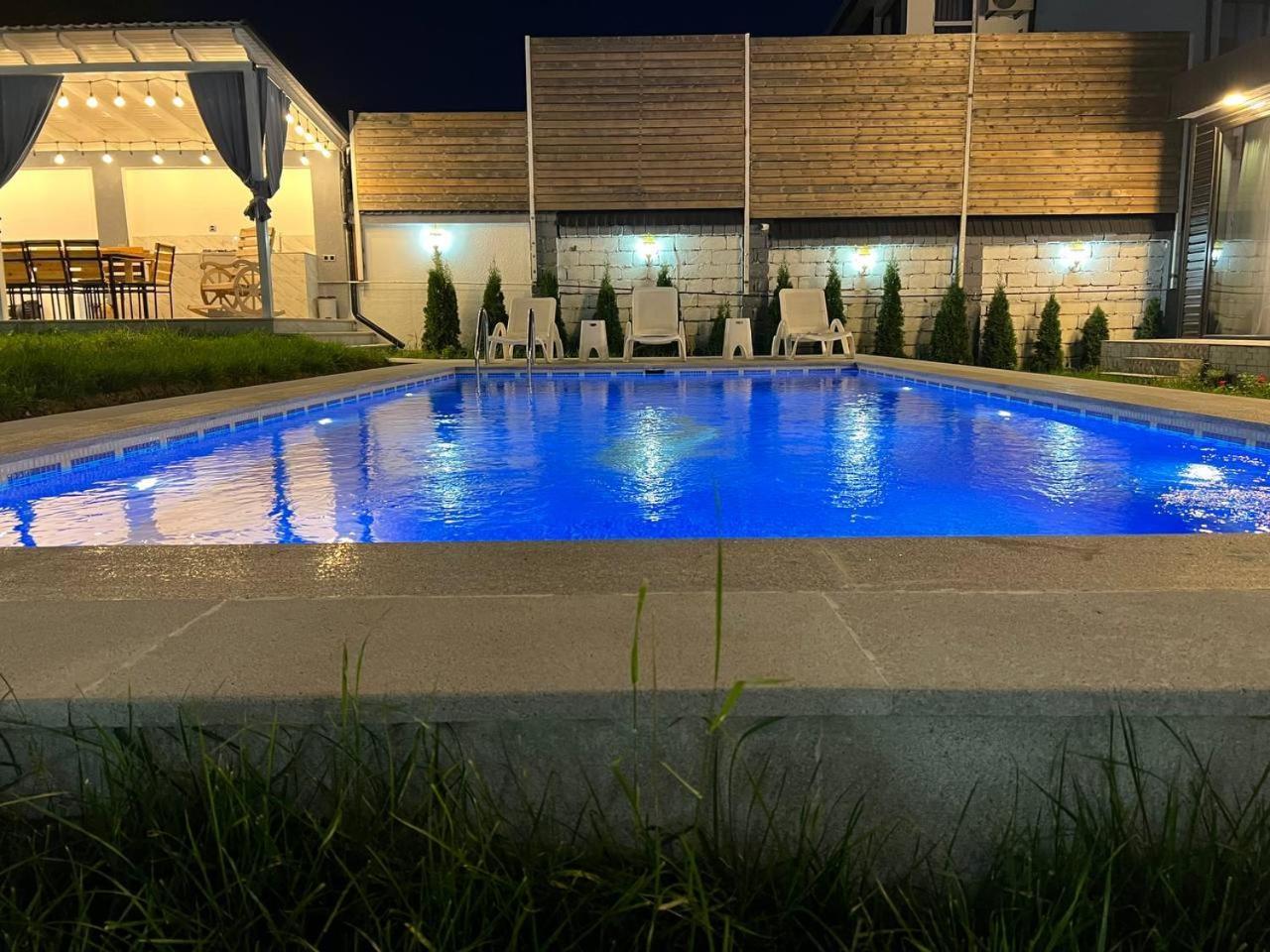 Qafqaz Mountside Chalet Gabala Exterior foto