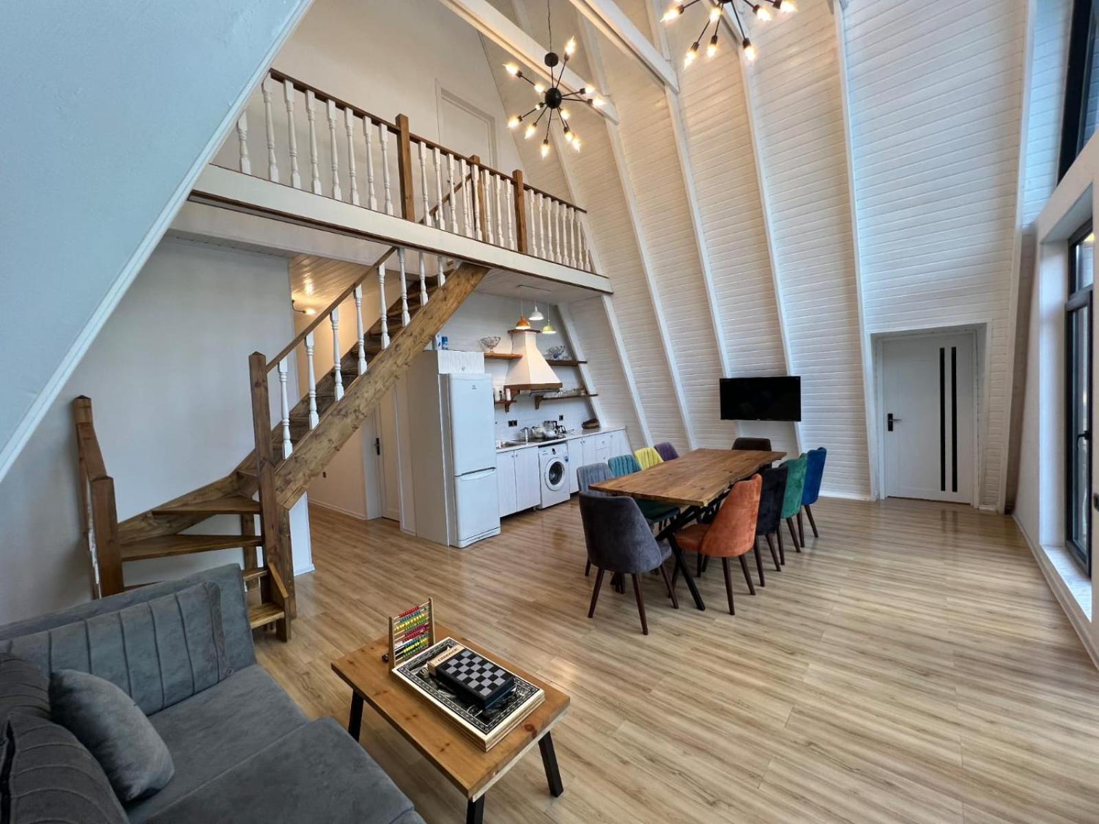 Qafqaz Mountside Chalet Gabala Exterior foto