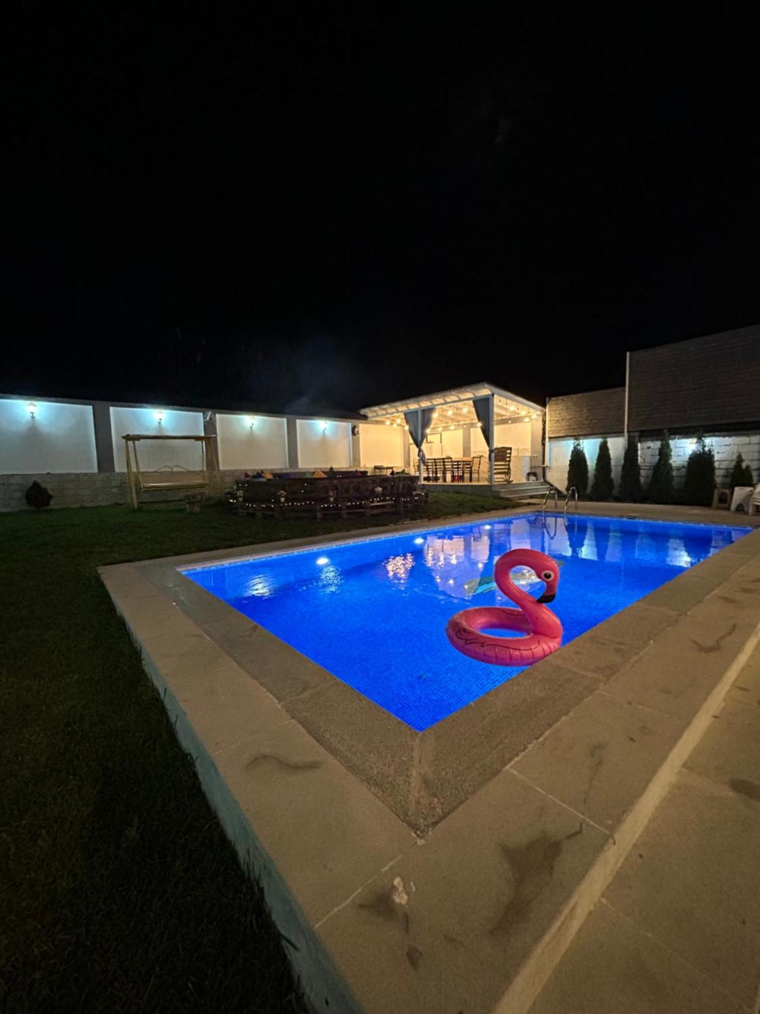 Qafqaz Mountside Chalet Gabala Exterior foto